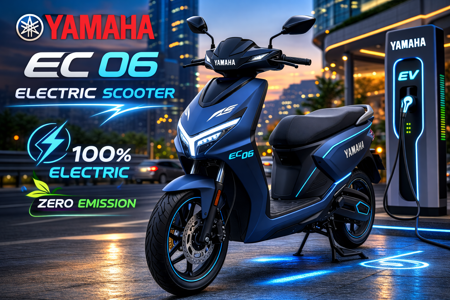 Yamaha EC 06 Electric Scooter